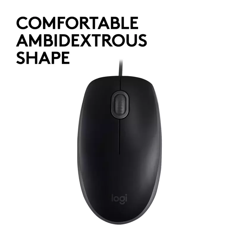Pele Logitech B110 Silent vadu USB melna