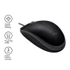 Pele Logitech B110 Silent vadu USB melna