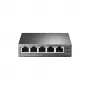 TP-Link 5 portu gigabitu galda datora PoE slēdzis ar 4 portiem, nevadāms, Gigabit Ethernet (10/100/1000), Power over Ethernet (PoE)