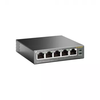 TP-Link 5 portu gigabitu galda datora PoE slēdzis ar 4 portiem, nevadāms, Gigabit Ethernet (10/100/1000), Power over Ethernet (PoE)