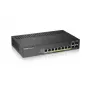 Zyxel GS1920-8HPV2 pārvaldāms Gigabit Ethernet (10/100/1000) Power over Ethernet (PoE) slēdzis, melns