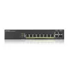 Zyxel GS1920-8HPV2 pārvaldāms Gigabit Ethernet (10/100/1000) Power over Ethernet (PoE) slēdzis, melns