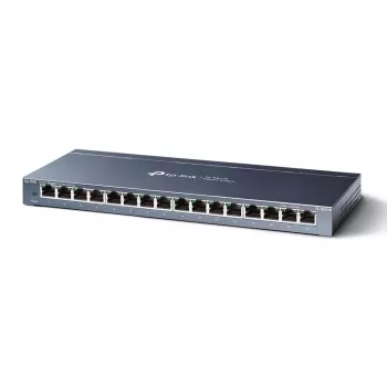 TP-Link 16 portu Gigabit tīkla slēdzis datoram, nepārvaldīts, Gigabit Ethernet (10/100/1000), pilns duplekss