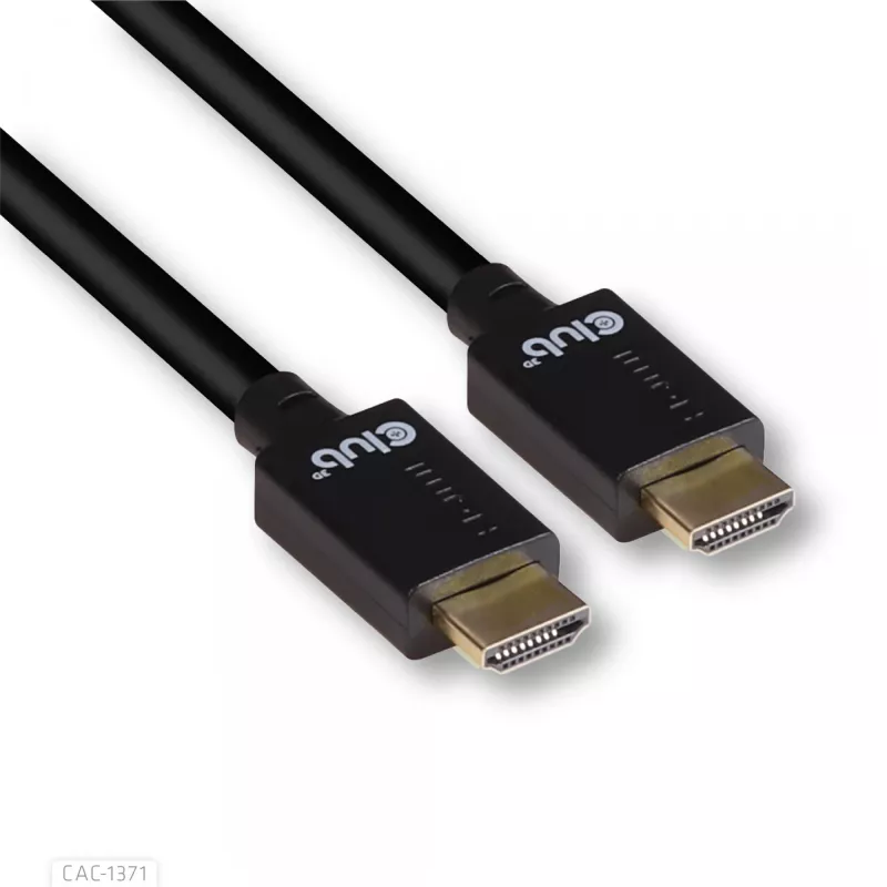 CLUB3D Ultra High Speed HDMI 4K120Hz, 8K60Hz sertificēts kabelis 48Gbps M/M 1 m/3.28 ft