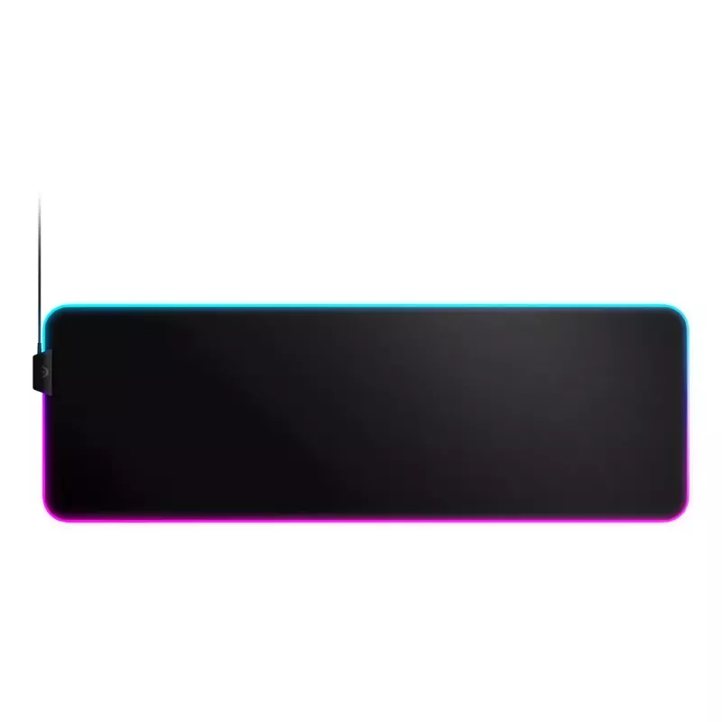 Spēļu peles paliktnis STEELSERIES QcK Prism Cloth XL — Auduma virsma, 900×300 mm, 4 mm biezums, RGB fona apgaismojums