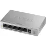 Zyxel GS1005HP Nepārvaldāms Gigabitu Ethernet (10/100/1000) Power over Ethernet (PoE) Sudrabs