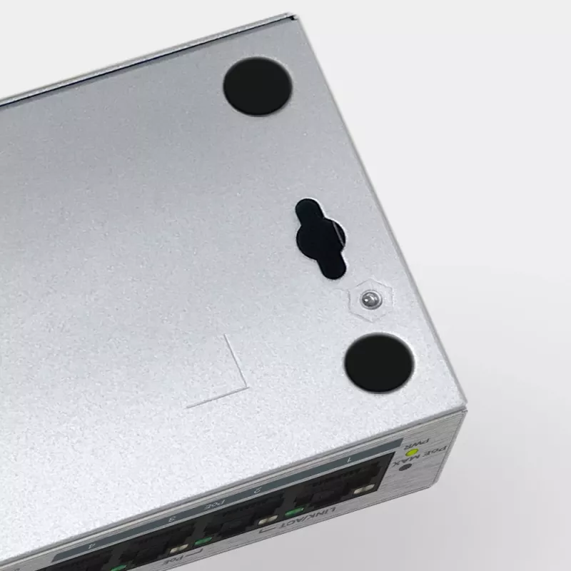 Zyxel GS1005HP Nepārvaldāms Gigabitu Ethernet (10/100/1000) Power over Ethernet (PoE) Sudrabs