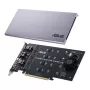 ASUS HYPER M.2 X16 CARD V2 iekšējā saskarnes karte/adapteris