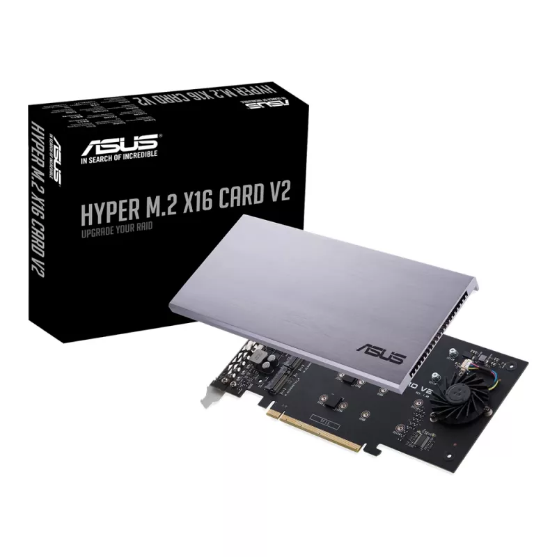 ASUS HYPER M.2 X16 CARD V2 iekšējā saskarnes karte/adapteris