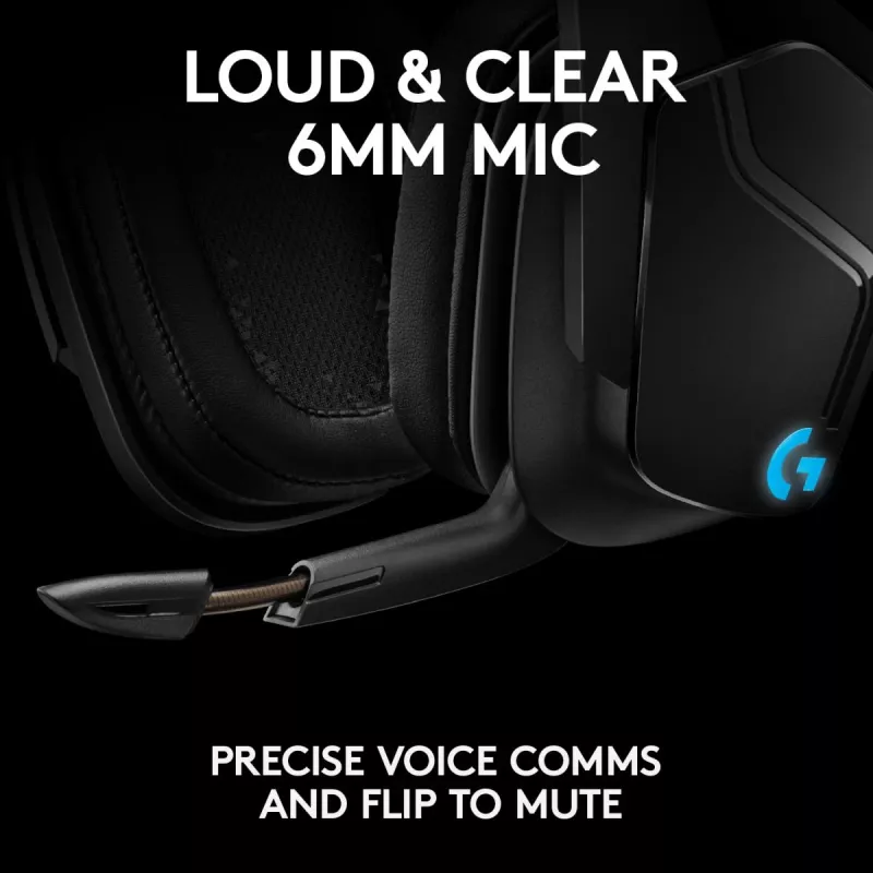 LOGITECH G935 Wireless 7.1 Surround Sound Lightsync Gaming Headset - 2.4GHz