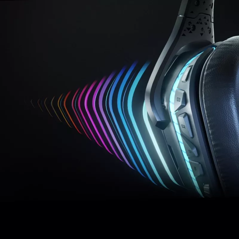 LOGITECH G935 Wireless 7.1 Surround Sound Lightsync Gaming Headset - 2.4GHz