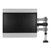 ARCTIC Z1 (Gen 3) - Monitora roka ar USB centrmezglu, stiprināma pie galda
