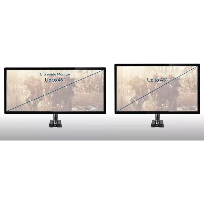 ARCTIC Z1 (Gen 3) - Monitora roka ar USB centrmezglu, stiprināma pie galda