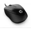 HP Wired Mouse 1000, abpusējs, USB Type-A, 1200 DPI, melns