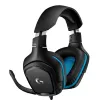 LOGITECH G432 - USB / 3.5mm - game austiņas - 7.1 Surround - zilas