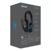 LOGITECH G432 - USB / 3.5mm - game austiņas - 7.1 Surround - zilas