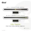 CLUB3D USB 3.2 Gen1 Tips A uz RJ45 2.5Gbps adapteris