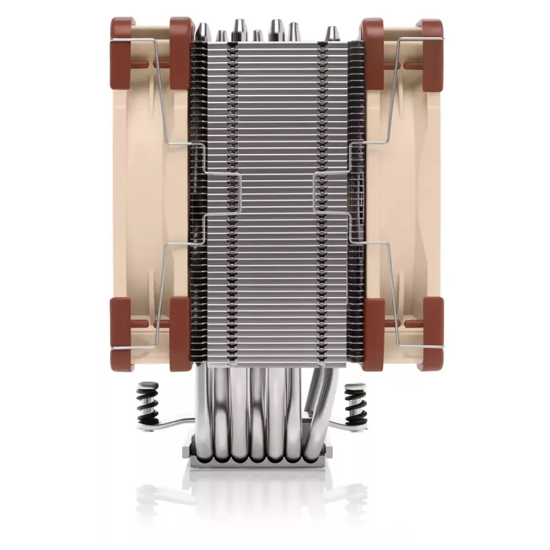 CPU dzesētājs Noctua NH-U12A 120 mm, divi ventilatori, vara pamatne, alumīnija radiators, PWM, vairākām Intel/AMD ligzdām