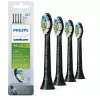 Philips W Optimal balta HX6064/11 4 iepakojumā skaņas zobu birstes galviņas