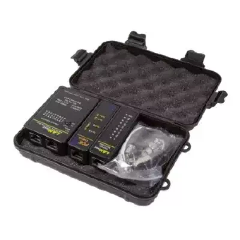 Tīkla kabeļu testētājs LogiLink WZ0015P melns