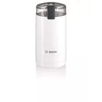 Asmeņu kafijas dzirnaviņas Bosch TSM6A011W, 180 W, 75 g ietilpība, balta