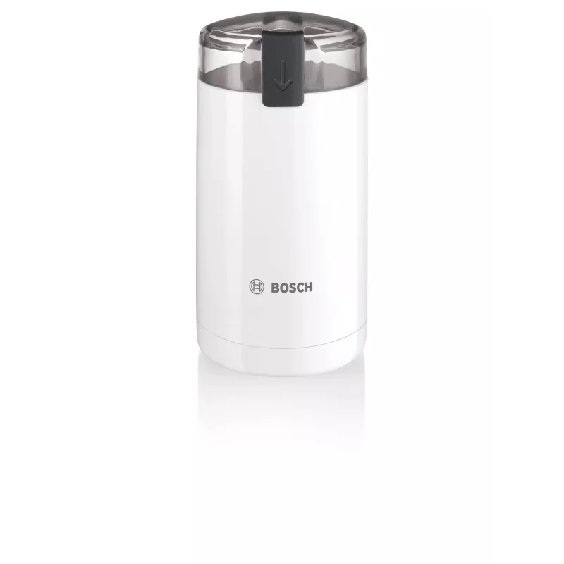 Asmeņu kafijas dzirnaviņas Bosch TSM6A011W, 180 W, 75 g ietilpība, balta