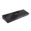 CLUB3D CSV-1562 ir USB3.2 Gen1 Type-C universāla trīskārša 4K30Hz uzlādes dokstacija ar DisplayLink® sertifikāciju. Universālā uzlādes dokstacija