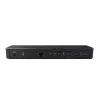 CLUB3D CSV-1562 ir USB3.2 Gen1 Type-C universāla trīskārša 4K30Hz uzlādes dokstacija ar DisplayLink® sertifikāciju. Universālā uzlādes dokstacija