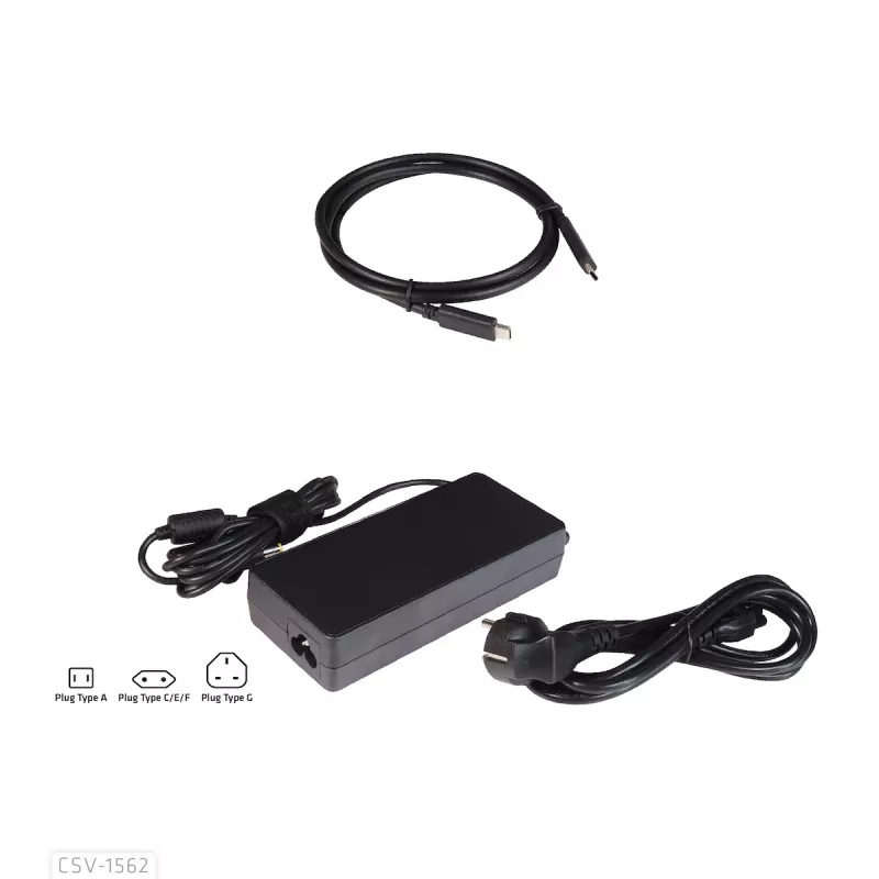 CLUB3D CSV-1562 ir USB3.2 Gen1 Type-C universāla trīskārša 4K30Hz uzlādes dokstacija ar DisplayLink® sertifikāciju. Universālā uzlādes dokstacija