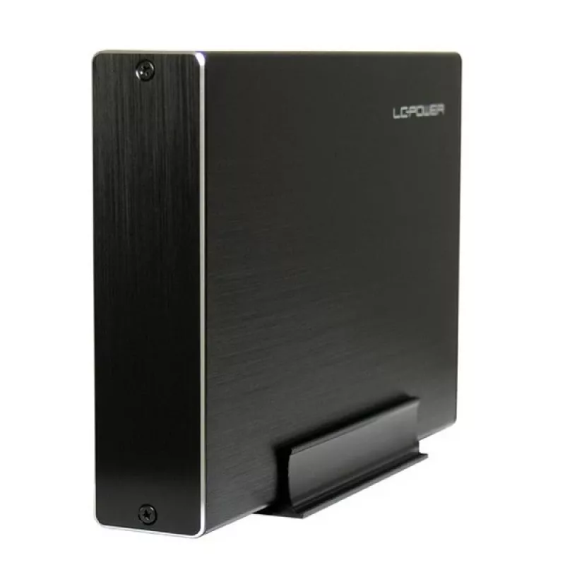 HDD korpuss LC-Jauda LC-35U3-Becrux-C1 Melns 3,5 collu