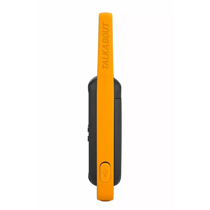 Divvirzienu radio Motorola Talkabout T82 Extreme Quad Pack — 4 × PMR klausules, 16 kanāli, IPX4, 500 mW, NiMH uzlādējams, micro-USB