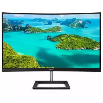 Philips E Line 322E1C/00 datora monitors 80 cm (31,5 collas) 1920 x 1080 pikseļi Full HD LCD Melns