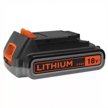 Baterija Melns & Decker BL2518 18 V Li-Ion 2,5 Ah, 1 gab., melna