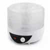 Pārtikas žāvētājs ESPERANZA EKD002 – 5 paplātes, 250 W, regulējams termostats, maks. temp. 75 °C, caurspīdīgi balts