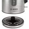 Bosch TWK4P440 elektriskā tējkanna 1.7 L 2400 W Melna, nerūsējošais tērauds