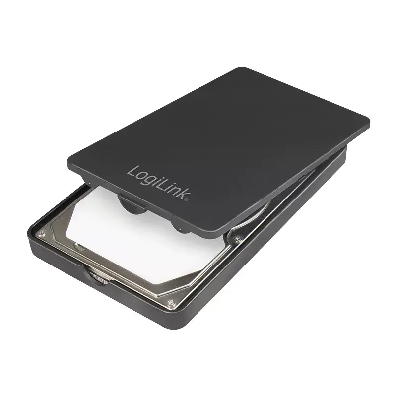 HDD/SSD korpuss LogiLink UA0339 Melns 2.5 collu