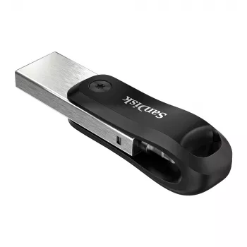 WESTERN DIGITAL SanDisk iXPAND Go - 128GB USB zibatmiņa - USB 3.0 / Lightning