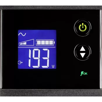 Nepārtrauktās barošanas avots Eaton Ellipse PRO 1200 FR 1,2 kVA / 750 W Line-Interactive, 8x E tipa kontaktligzdas, LCD, Rack 2U/Tower