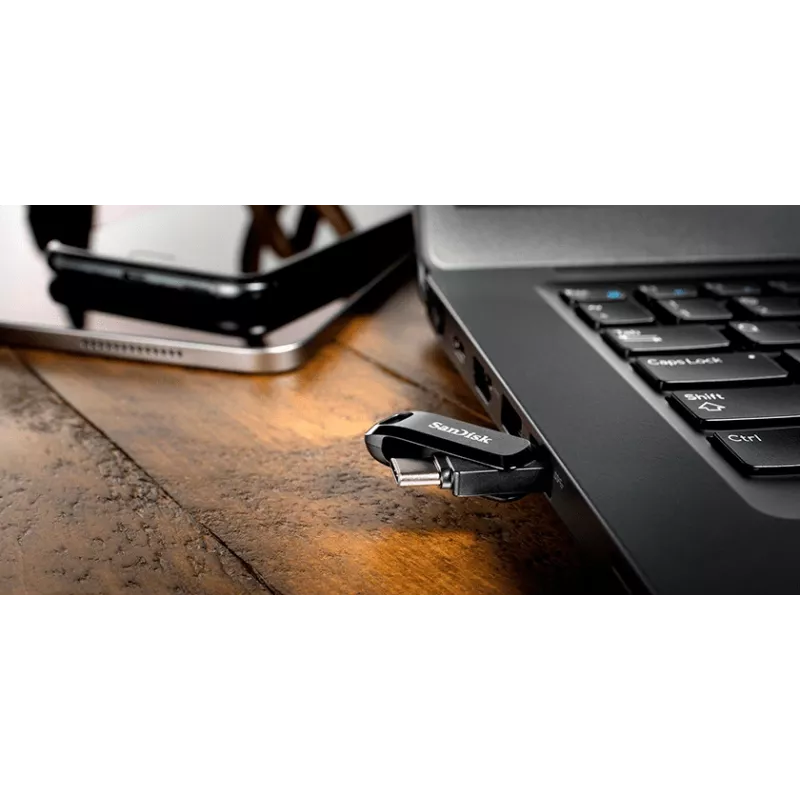 WESTERN DIGITAL SanDisk Ultra Dual Drive Go - 64GB USB zibatmiņa - USB-C / USB-A