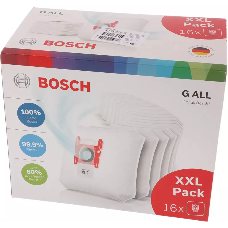 Bosch BBZ16GALL putekļu maisiņš, cilindriskajam putekļsūcējam