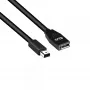 CLUB3D Mini DisplayPort uz DisplayPort 1.4 pagarinājuma kabelis 8K60Hz DSC1.2 HBR3 HDR M/F 1m/3.28 pēdas