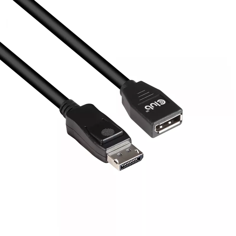 CLUB3D DisplayPort 1.4 pagarinātāja kabelis 8K60Hz DSC 1.2 HBR3 HDR divvirzienu M/F 3m/9.84ft