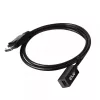 CLUB3D Mini DisplayPort 1.4 uz DisplayPort pagarinājuma kabelis 8K60Hz DSC 1.2 HBR3 HDR abpusējs F/M 1m/3.28ft