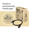 CLUB3D Mini DisplayPort 1.4 uz DisplayPort pagarinājuma kabelis 8K60Hz DSC 1.2 HBR3 HDR abpusējs F/M 1m/3.28ft