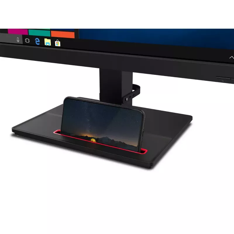 Lenovo ThinkVision T27q-20 datora monitors 68,6 cm (27 colli) 2560 x 1440 pikseļi Quad HD LCD Melns