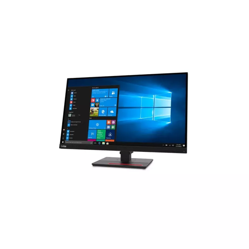 Lenovo ThinkVision T27q-20 datora monitors 68,6 cm (27 colli) 2560 x 1440 pikseļi Quad HD LCD Melns