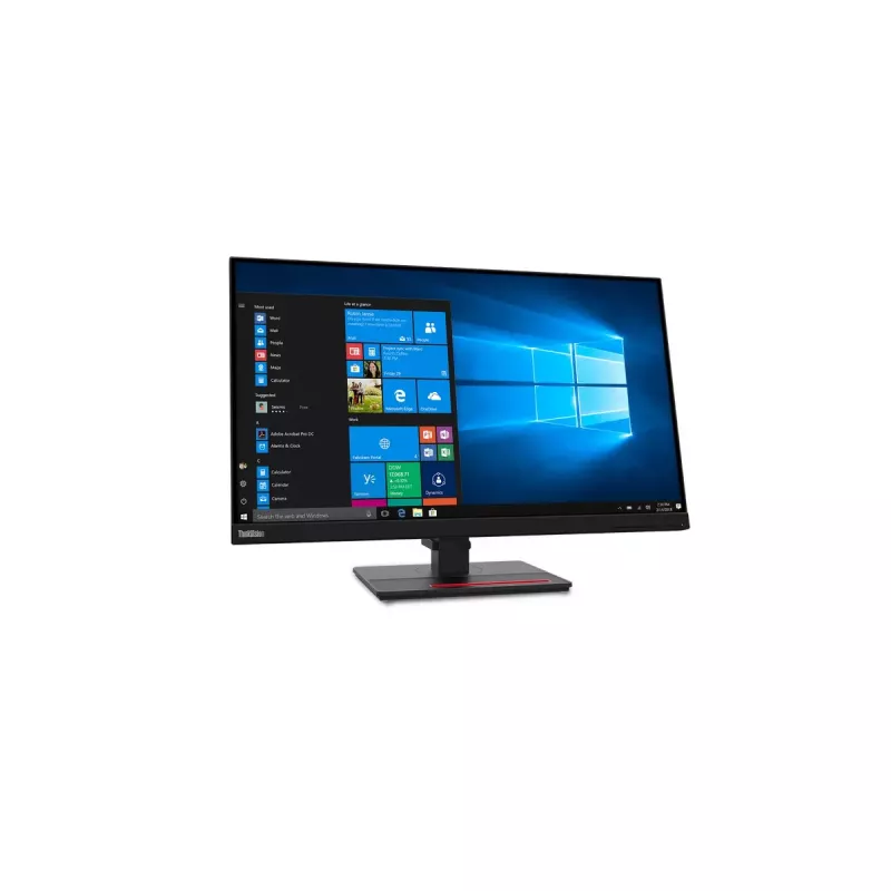 Lenovo ThinkVision T27q-20 datora monitors 68,6 cm (27 colli) 2560 x 1440 pikseļi Quad HD LCD Melns