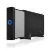 ICY BOX IB-377U3 HDD korpuss Melns 3.5 collas