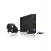 ICY BOX IB-377U3 HDD korpuss Melns 3.5 collas