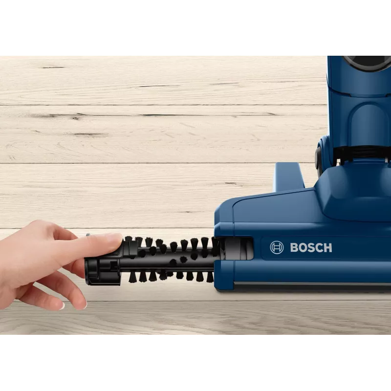Bosch Serie 2 BBHF216 bezvadu putekļsūcējs/elektriskā slota 2-in-1 bezvadu putekļsūcējs Akumulators Sausā Bez maisiņa Zils